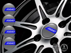 Rays Adesivo Auto Cerchi Distintivi Resina Pregiati